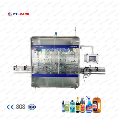 5000-6000bph Liquid Filling And Packing Machine 50ml Automatic Liquid Filling Line