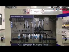 100ml Toilet Cleaner Liquid Filling Machine 0.5l 4000BPH Harpic Bottle Filling Machine