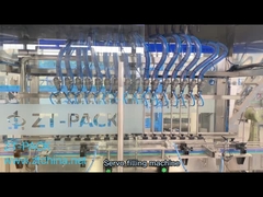 SS316 4800BPH W pełni automatyczny środek dezynfekujący grawitacyjny Antyseptyczny środek do czyszczenia szkła Maszyna do napełniania butelek